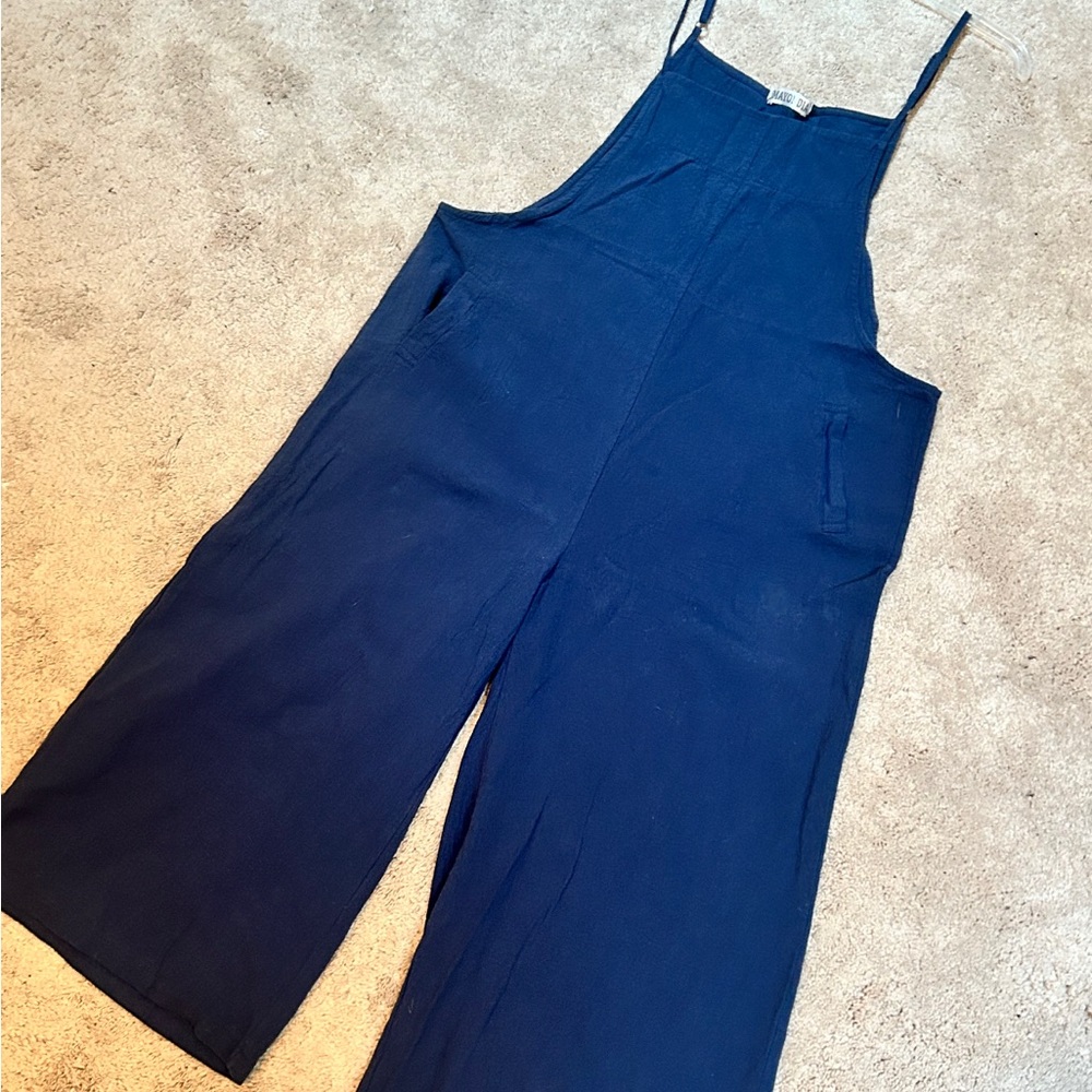 Navy Blue Jumpsuit